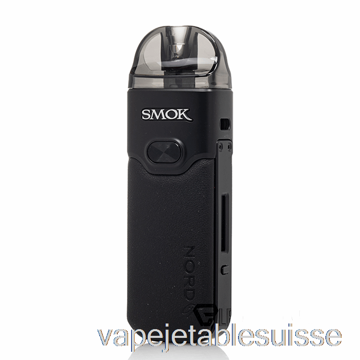Vape Suisse Smok Nord Gt 80w Système De Pod Cuir Noir Mat